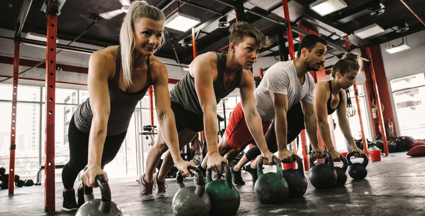 CrossFit Workout With Wall Balls