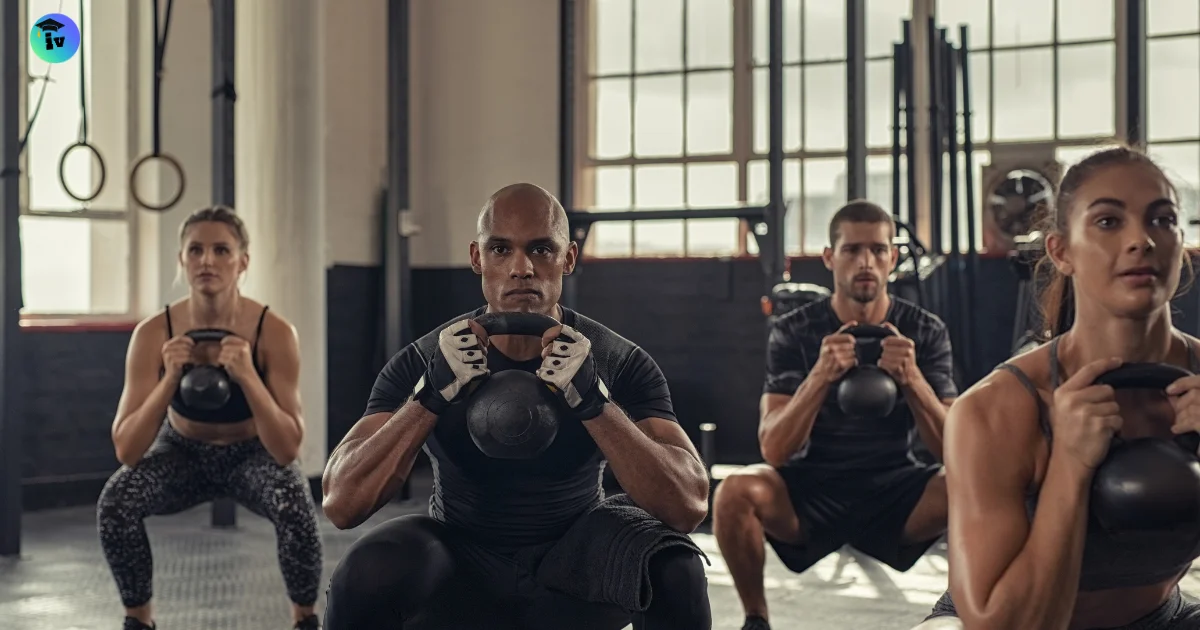 CrossFit Workout With Wall Balls