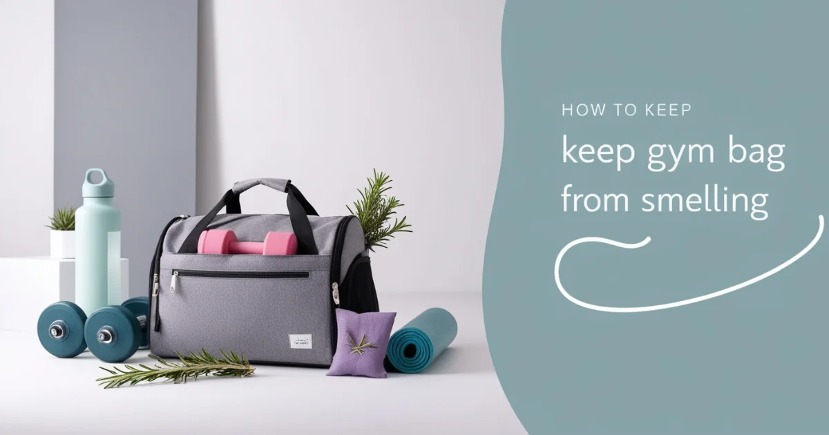 How To Keep Gym Bag From Smelling