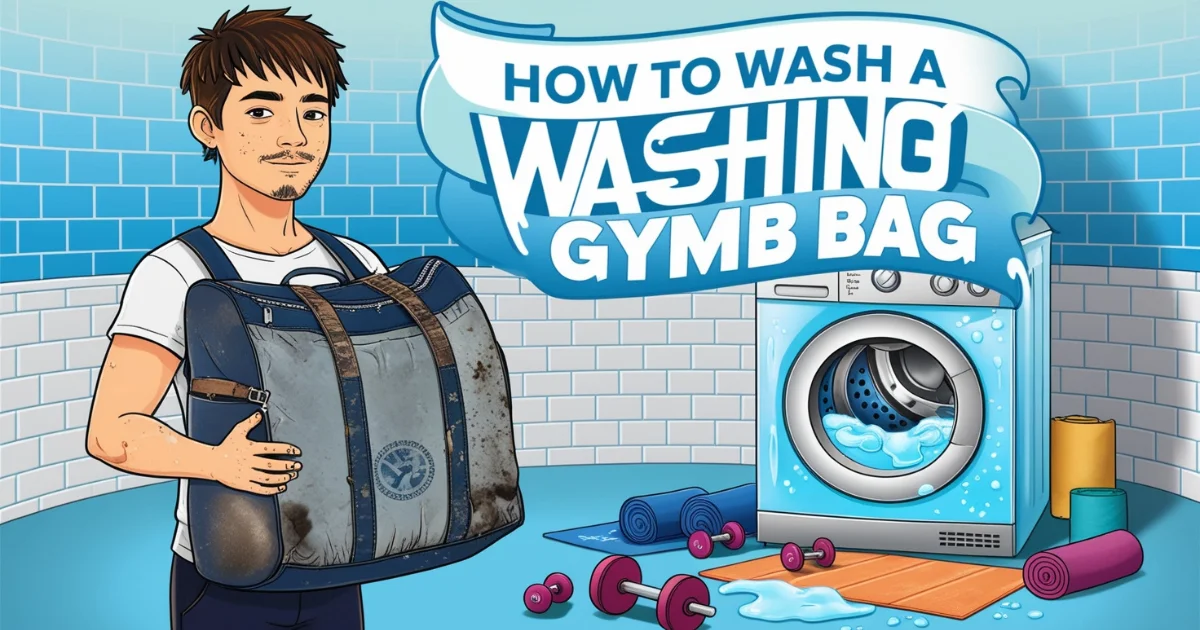 How To Wash A Gym Bag