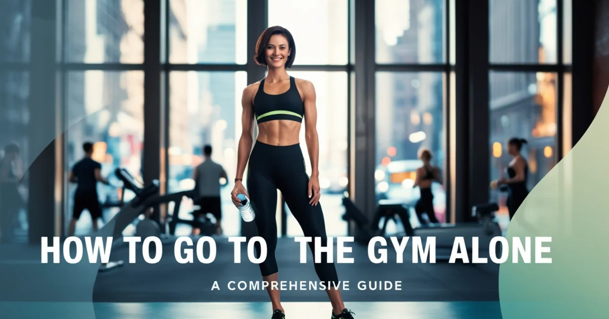 How To Go To The Gym Alone