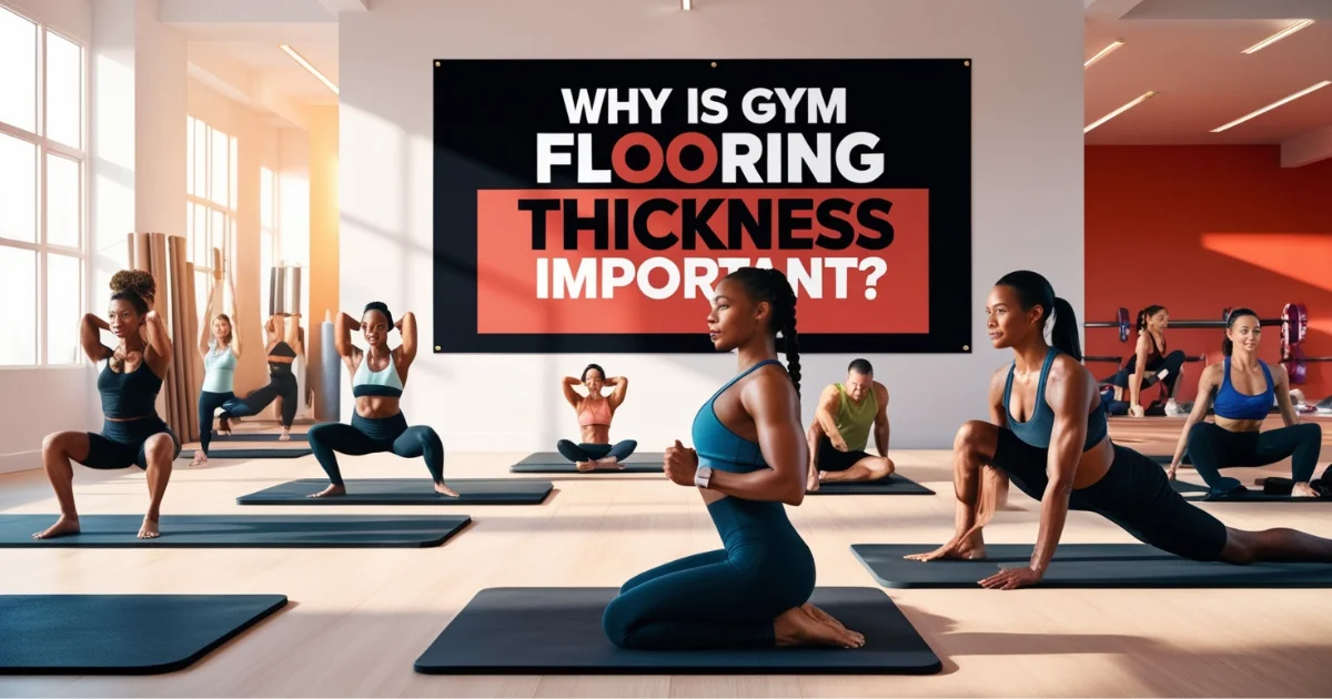 How Thick Should Gym Flooring Be